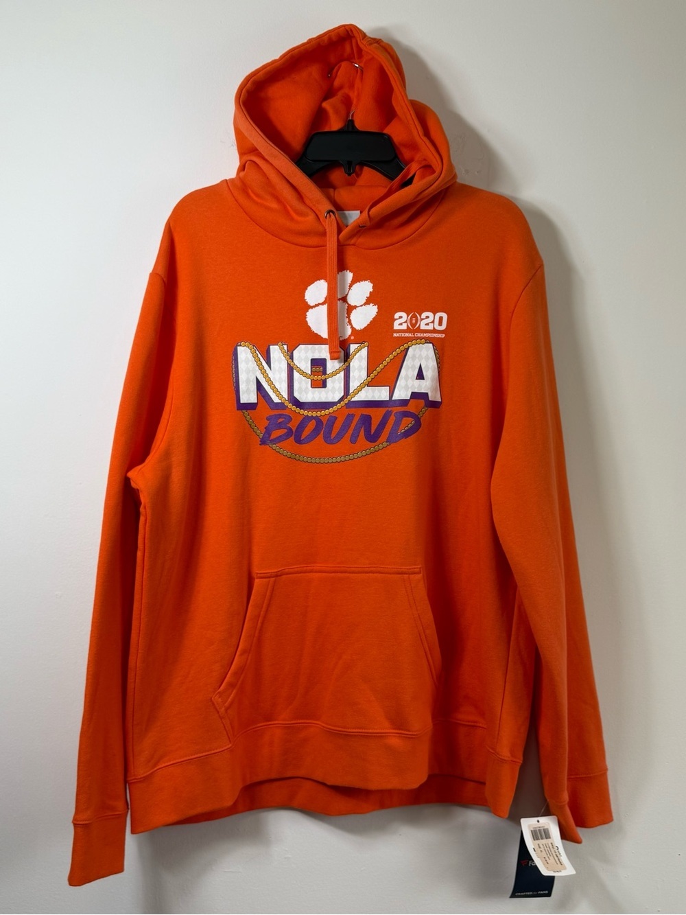 Fanatics Clemson Tigers 2020 NOLA Bound Hoodie XL